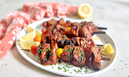Grilled Beef Kabobs (Whole30, Keto-Low Carb)