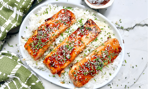 Apricot Teriyaki Salmon